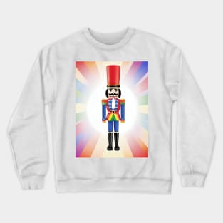 Rainbow Pride Holiday Nutcracker Crewneck Sweatshirt